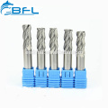 BFL CNC Fresadora Herramientas 3 flautas Aluminio corte carburo de tungsteno molino de extremo